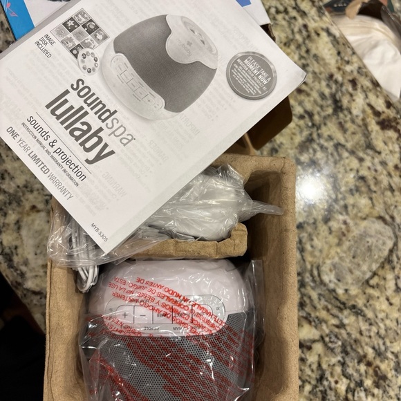 Homedics MyBaby SoundSpa Lullaby Projector and Sound Machine - Picture 6 of 6